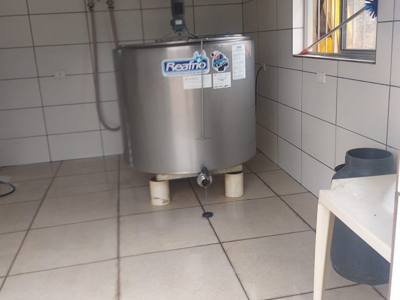 ÁREA COM PRODUÇÃO DE LEITE